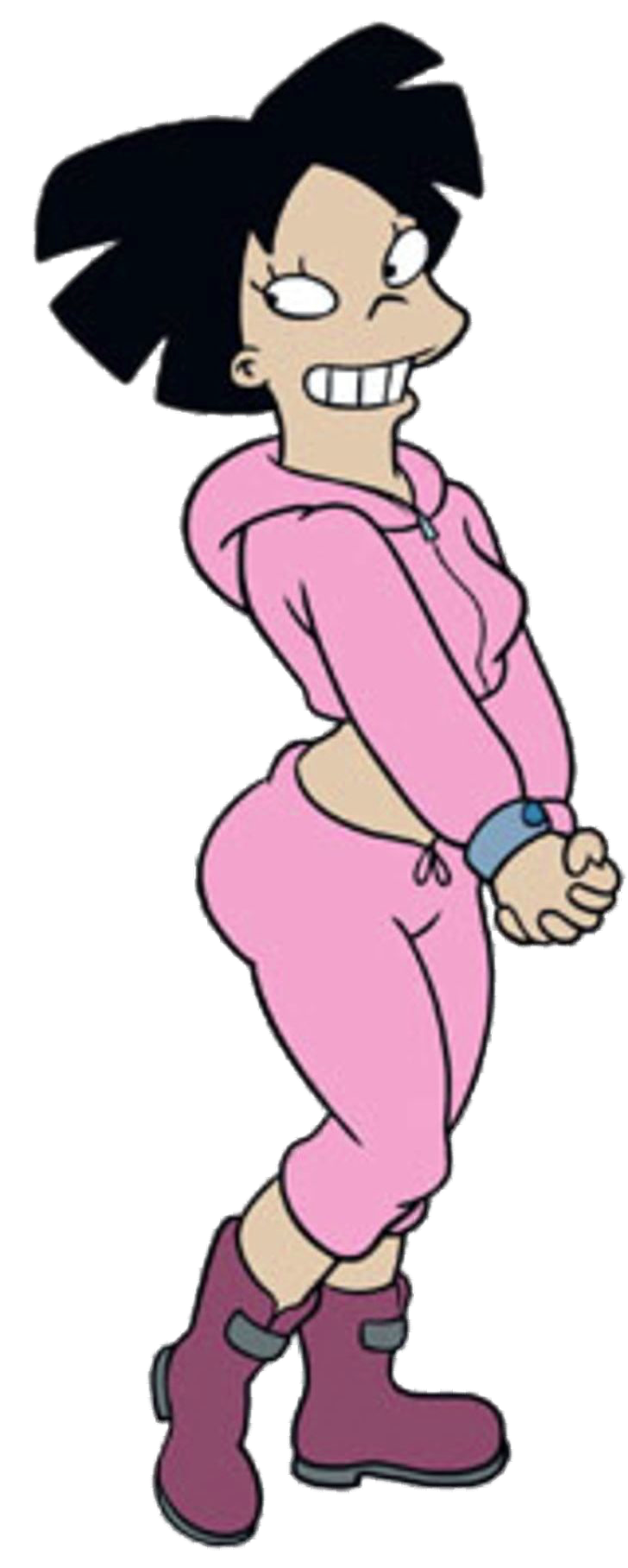 Futurama Amy Wong smiling