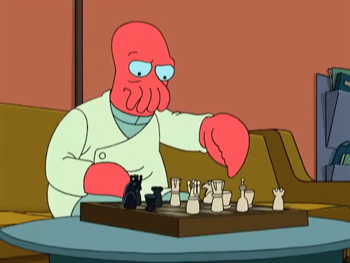 Futurama Chess Game