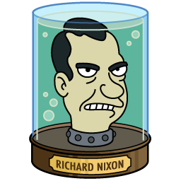 Futurama Head of Nixon