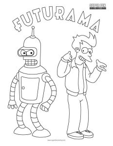 Futurama Philip and robot