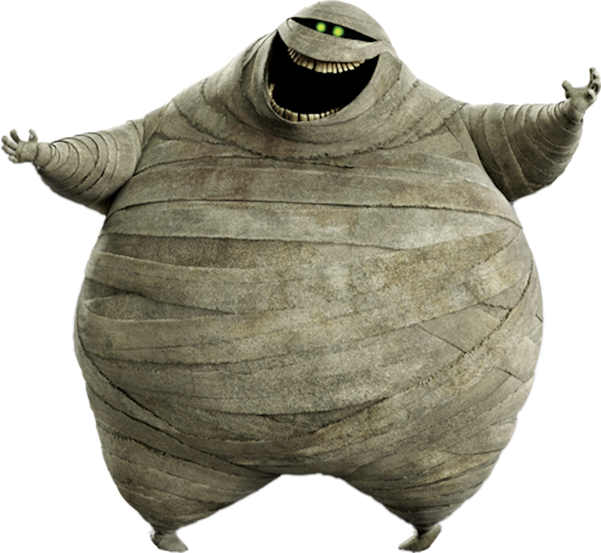 Check out this transparent Hotel Transylvania Murray the Mummy PNG image.