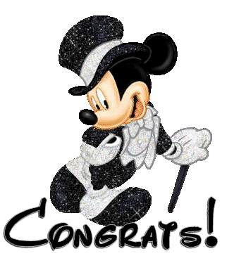 Mickey congrats animated gif