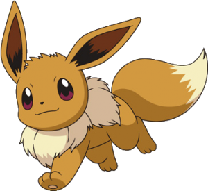 Check out this transparent Pokemon Eevee running PNG image