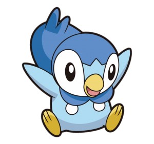 Pokémon Piplup Jumping