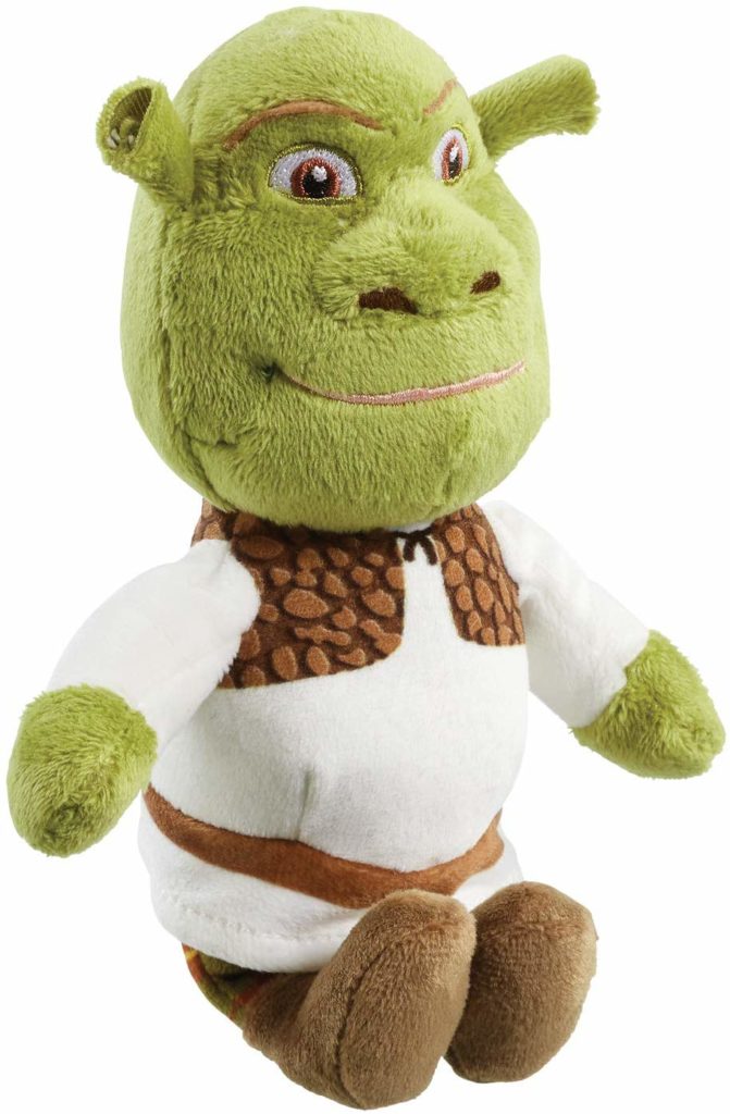 A collection of amazing Shrek goodies & toys