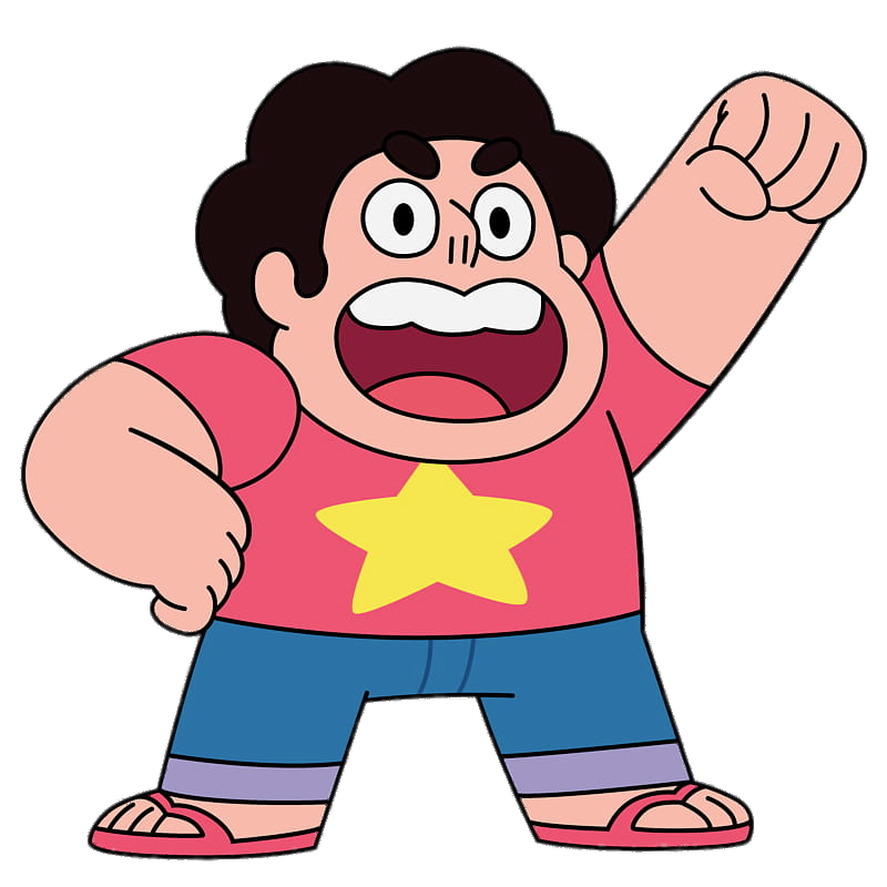Steven Universe One fist in the air