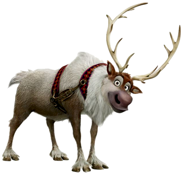 Sven The Reindeer Frozen 2 PNG image