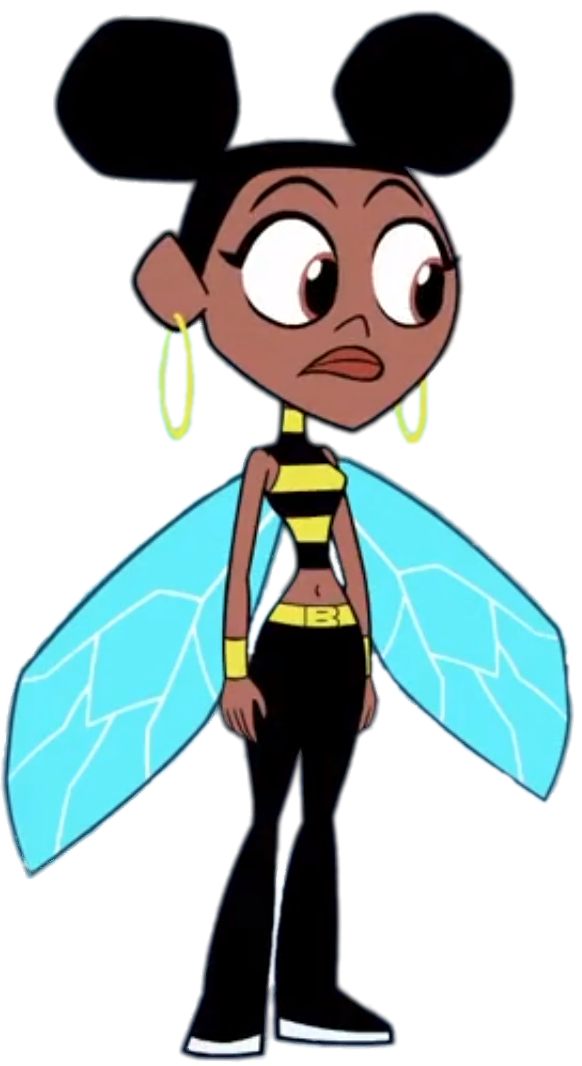 Check out this transparent Teen Titans Go Bumblebee wings open PNG image