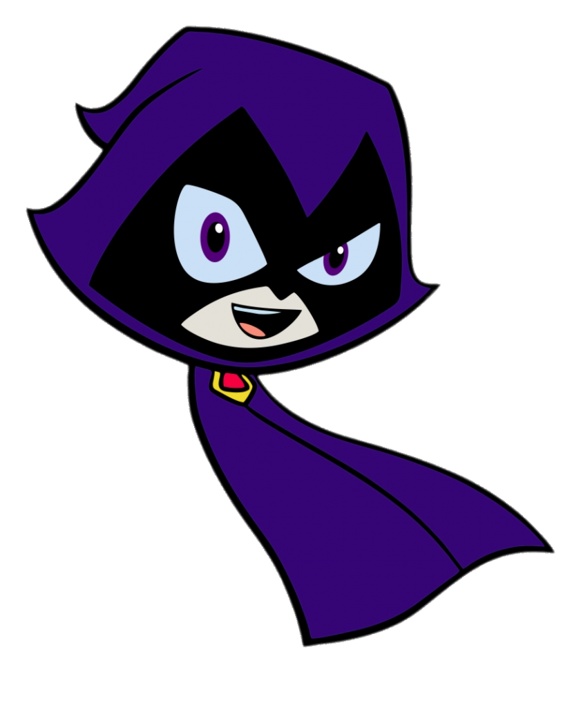 Check Out This Transparent Teen Titans Go Raven Floating Png Image