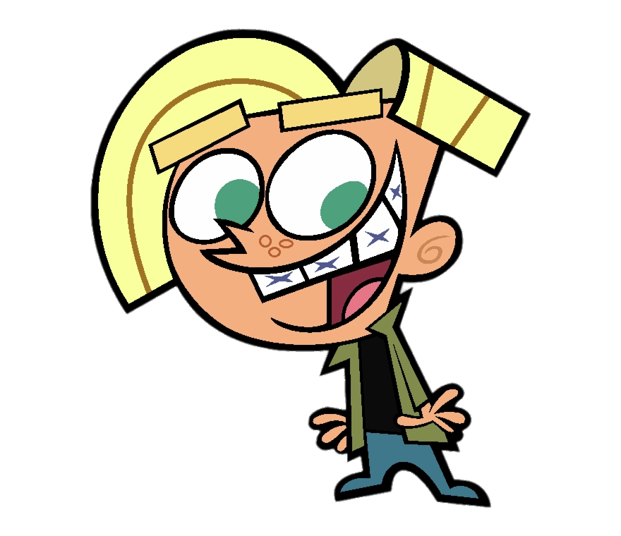 Check out this transparent The Fairly OddParents Chester McBadbat smiling P...