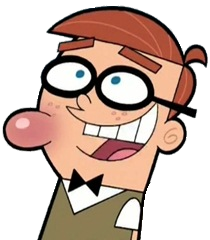 Check Out This Transparent The Fairly Oddparents Elmer The Nerdy Kid With Zit Smiling Png Image