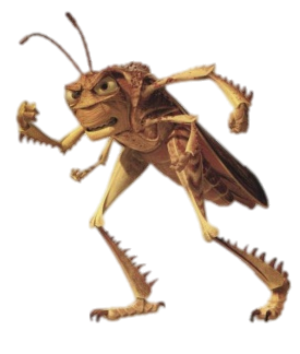 A Bugs Life Hopper the ruthless grasshopper