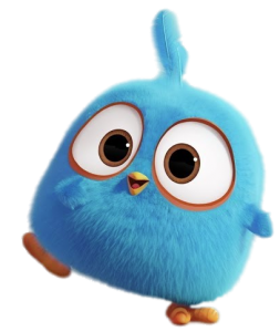 Angry Bird Blue dancing