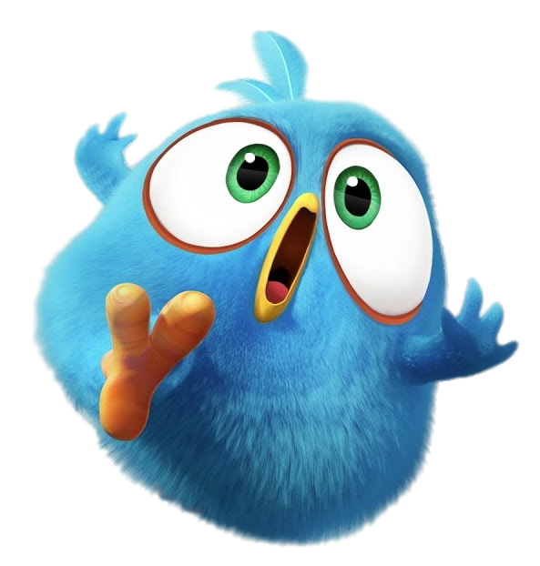 Check Out This Transparent Angry Bird Blue Running Png Image