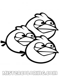 Angry Birds Blues hatchling triplets