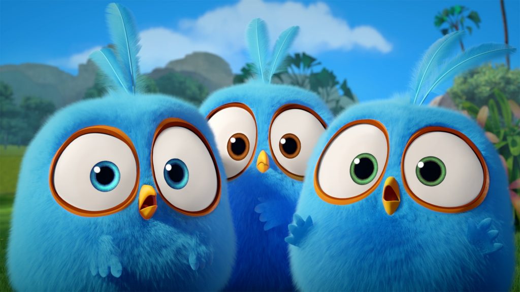Angry Birds Blues triplets big eyes