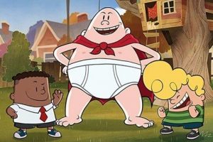 Captain Underpants with George and Harold
