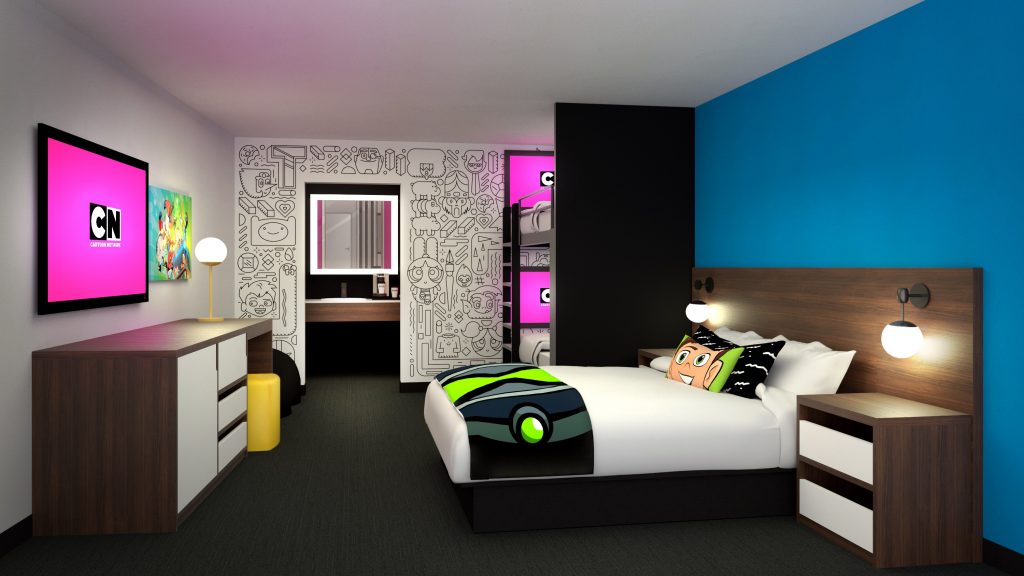 Cartoon Network Hotel Room