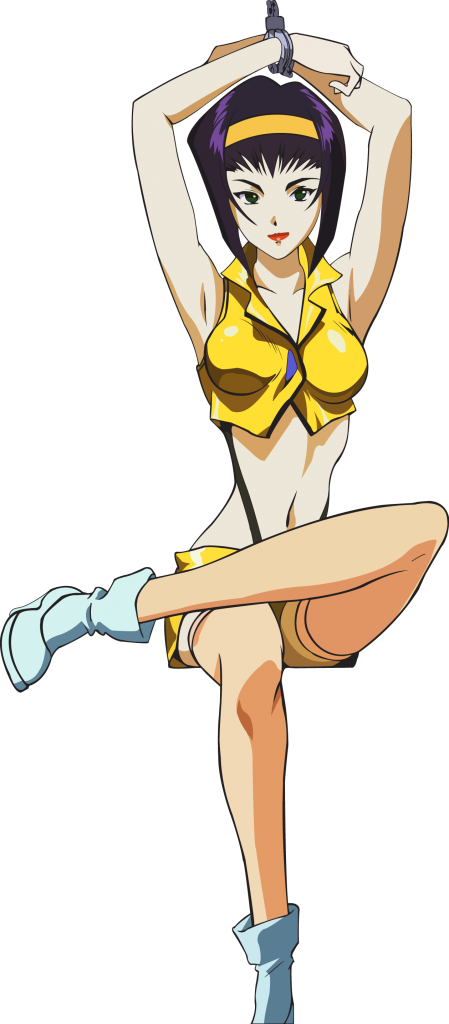 Check out this transparent Cowboy Bebop Faye Valentine handcuffed PNG image