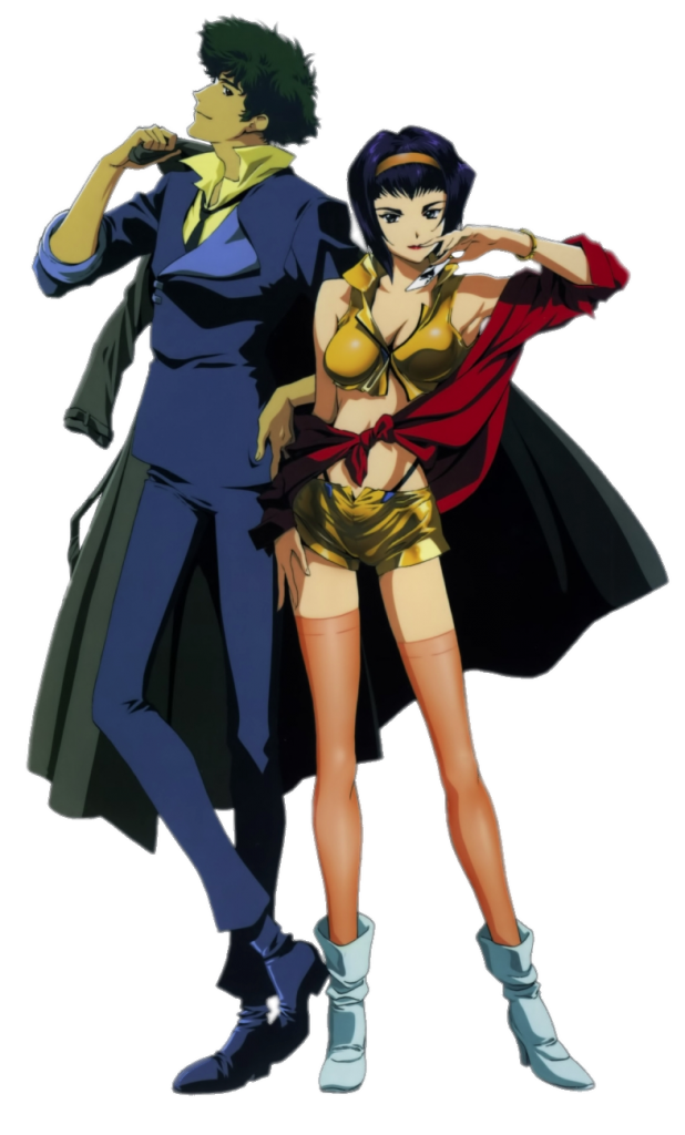 Check Out This Transparent Cowboy Bebop Spike Spiegel And Faye Valentine Png Image