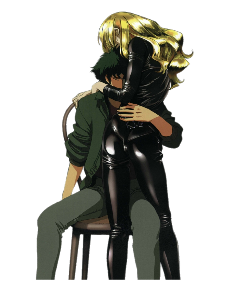 Check Out This Transparent Cowboy Bebop Spike Spiegel And Julia Png Image