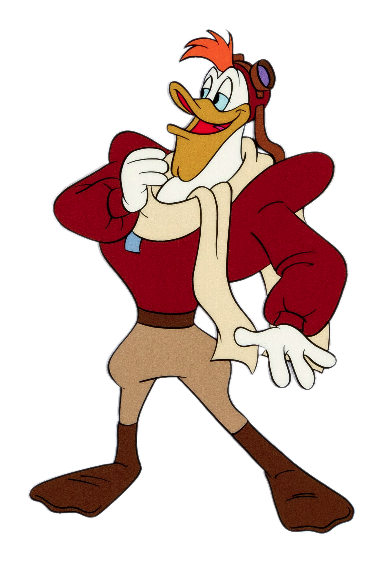 Check out this transparent DuckTales Launchpad McQuack PNG image