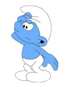 Check out this transparent Flighty Smurf PNG image