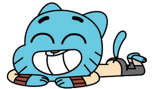 Gumball Watterson relaxing