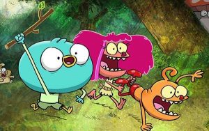 Harvey Beaks and best friends
