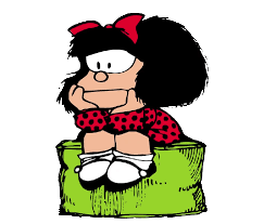 Mafalda Thinking