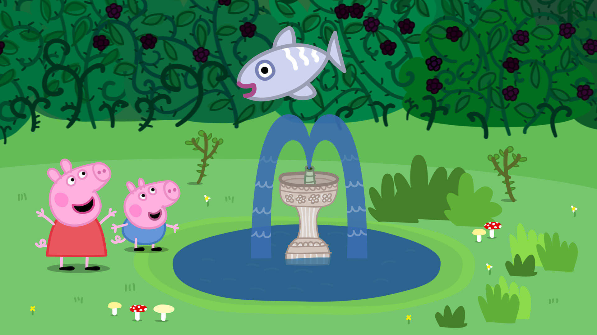 Peppa Pig Season 4 Episode 48, The Fish Pond