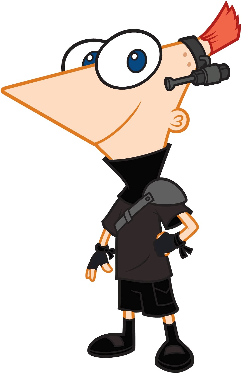 Check out this transparent Phineas Flynn 2nd Dimension PNG image