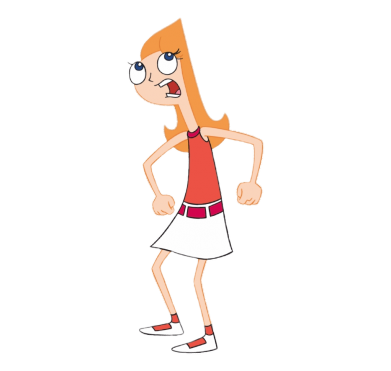 Check out this transparent Phineas and Ferb Candace Flynn fists PNG image