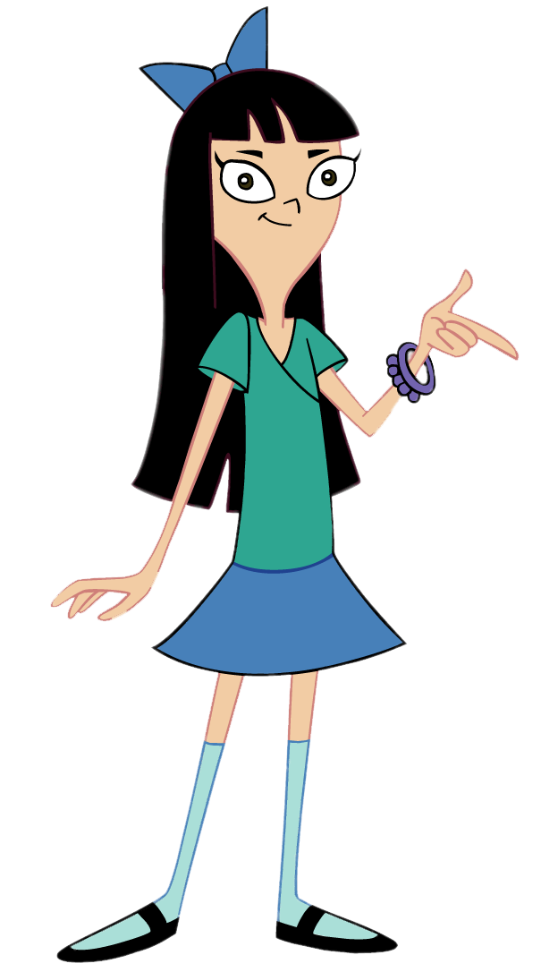 Check out this transparent Phineas and Ferb Character Stacy PNG image