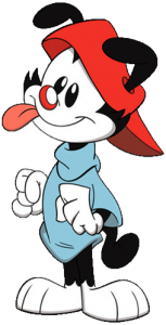 Animaniacs character Wakko tongue out
