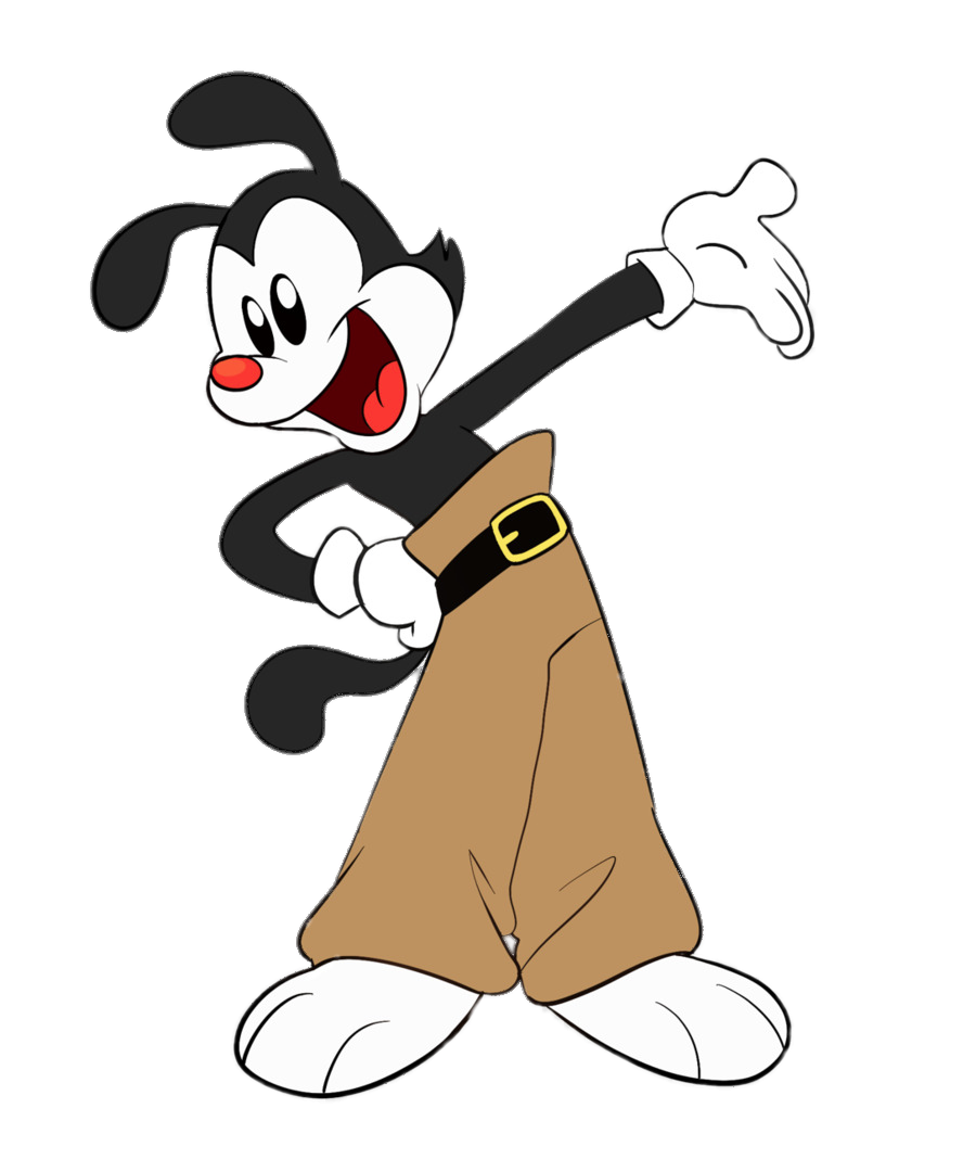Check out this transparent Animaniacs character Yakko arm up PNG image