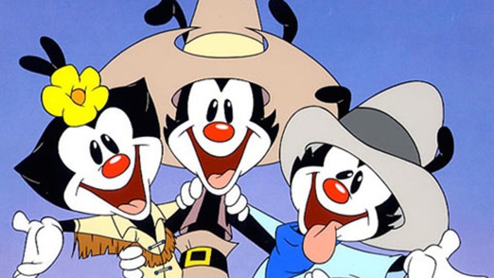 Animaniacs with cowboy hats