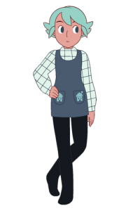 Bee and PuppyCat Cass black leggings