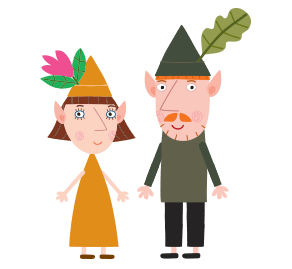 Ben Holly character Mr and Mrs Elf