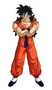 Dragon Ball character Yamcha arms crossed