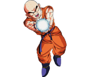 Dragon Ball in hands of Krillin