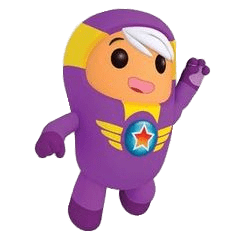 Go Jetters Xuli Fist up in the air