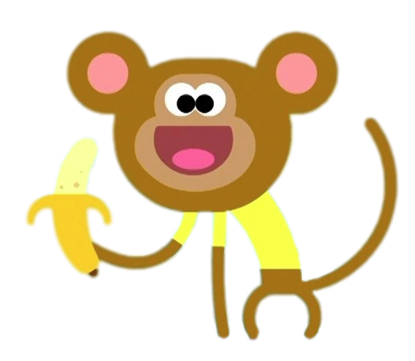 Check out this transparent Hey Duggee character Naughty Monkey PNG image