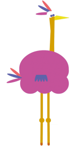 Hey Duggee characters Hennie the Ostrich
