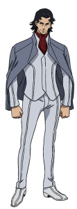 Megalo Box Mikio Shirato in suit