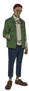 Megalo Box character Miyagi