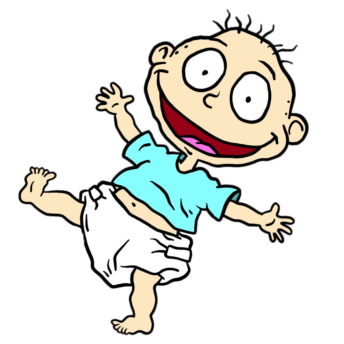 Check out this transparent Rugrats character Tommy Pickles PNG image