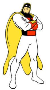 Space Ghost arms crossed