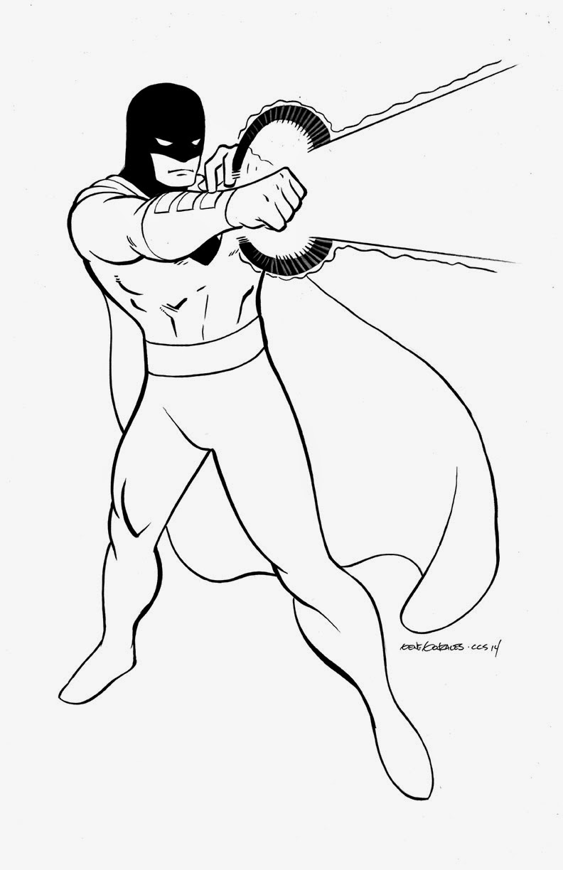 Space Ghost shooting