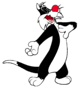 Sylvester the Cat singing